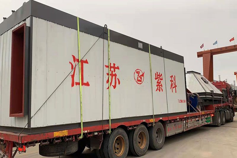 Dust collector shipment