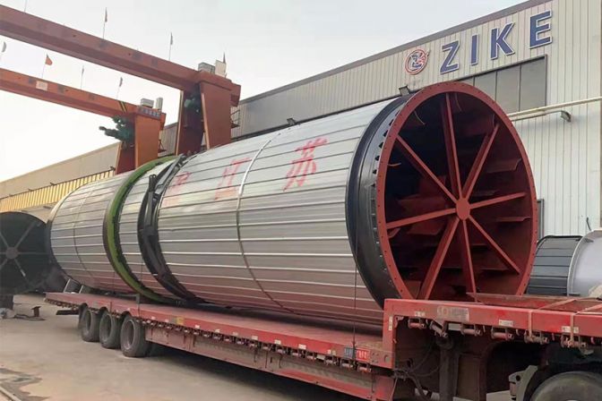 Delivery of Fly Ash Clean Coal Drying Machine