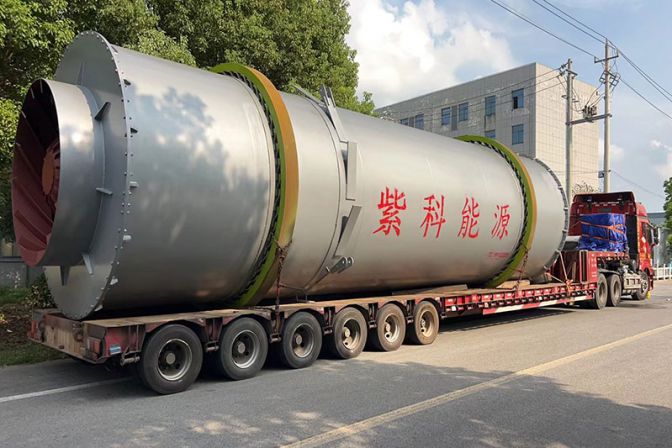 Delivery of coal drying production line