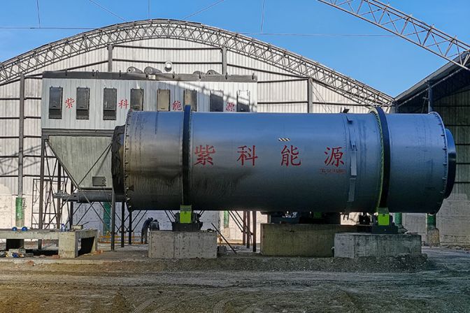 Installation site of drying production line