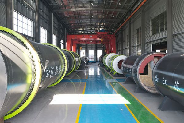 Fine sand triple drum dryer