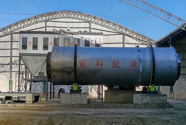 Mechanized sand dryer